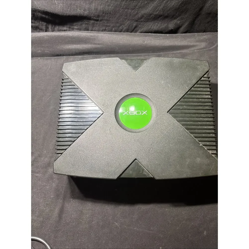 Microsoft Xbox Launch Edition 8GB Home Console W/ Cables And Controller ￼